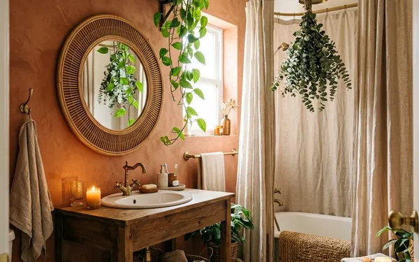 Boho Bathroom Makeover: Transform Your Space into a Spa Retreat