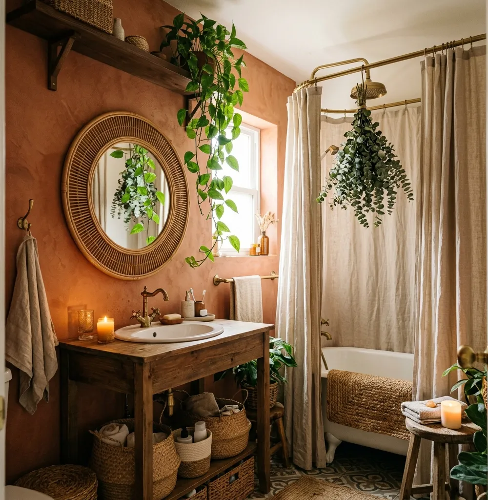 Boho Bathroom Makeover: Transform Your Space into a Spa Retreat
