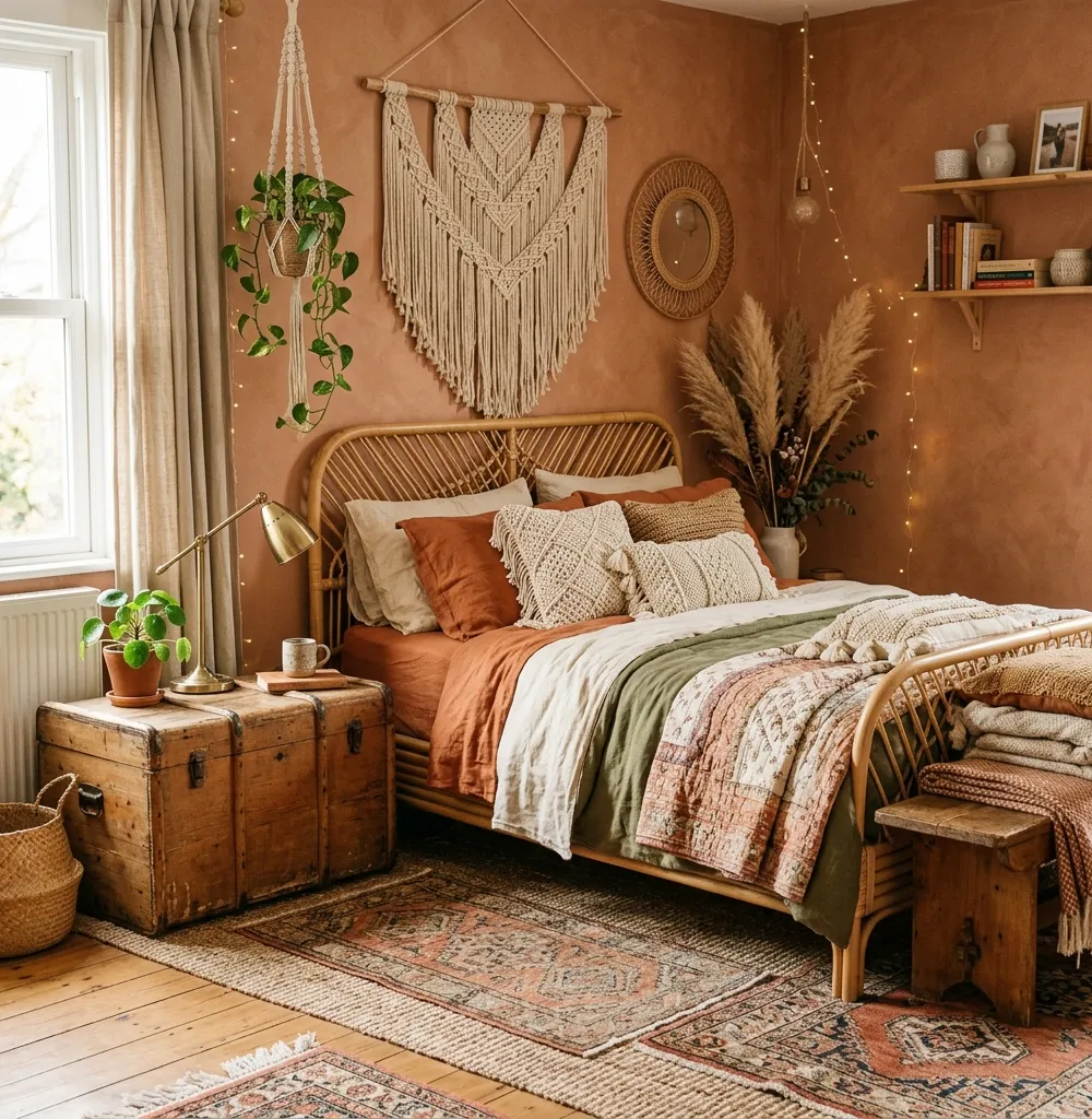 How to Style Vintage Furniture in a Modern Boho Home
